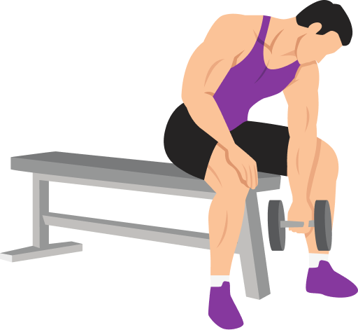 Illustration of the Concentration Curl