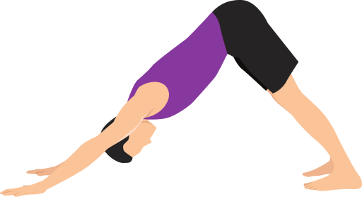Illustration of the Downward Dog