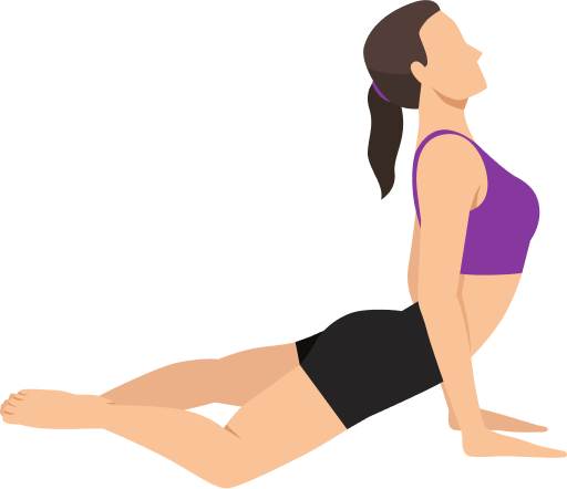 Illustration of the Frog Stretch